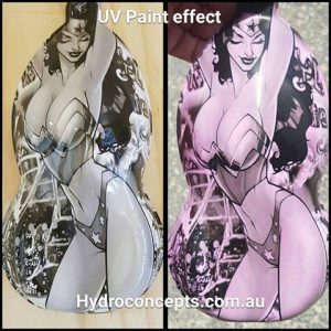 UV photochromic paint